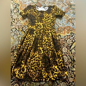LULAROE leopard dress